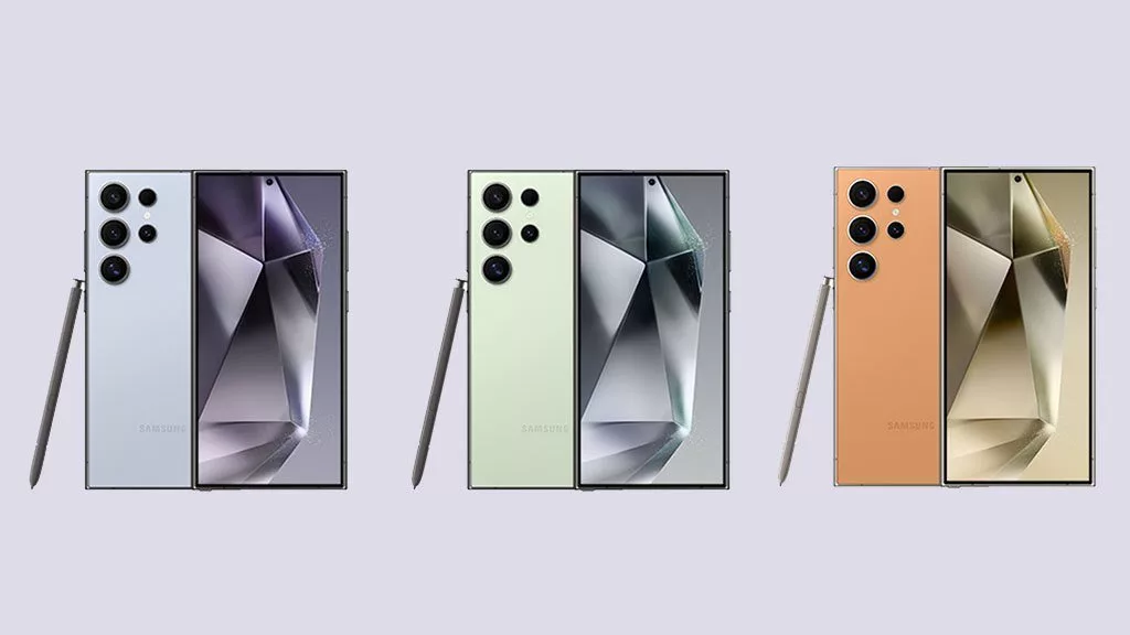 عکس رنگ‌های اختصاصی و متفاوت گلکسی S24 اولترا لو رفت.webp