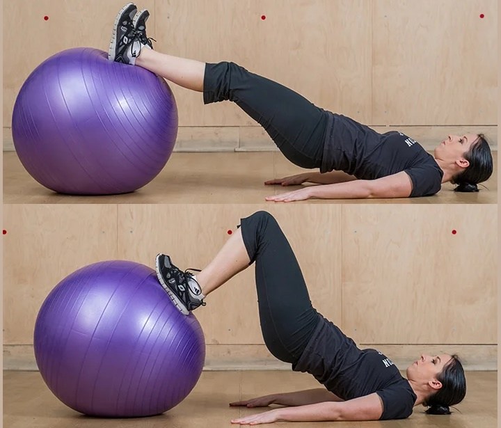 آشنایی با توپ جیم بال و مزایا آن + حرکات ورزشی برای اغاز 42 انجام حرکت پشت پا با توپ جیم بال