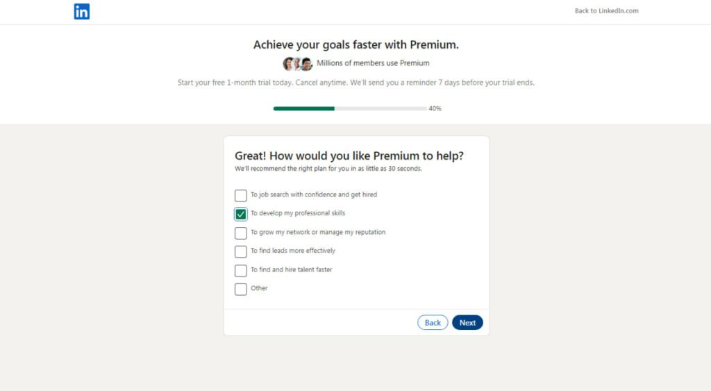 1714789681 386 لینکدین پریمیوم چیست آموزش رایگان مزایای linkedin premium آیندگان