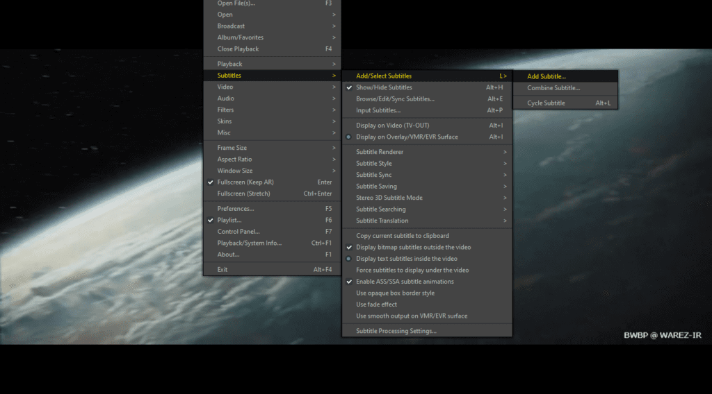 آموزش جامع چسباندن زیرنویس به فیلم در کامپیوتر و ویندوز_آیندگان 14 1714930847 615 آموزش جامع چسباندن زیرنویس به فیلم در کامپیوتر و ویندوز آیندگان
