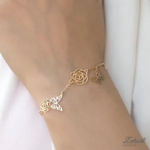 برای خرید دستبند طلا زنانه خود چگونه آن را انتخاب کنیم 5 2 1