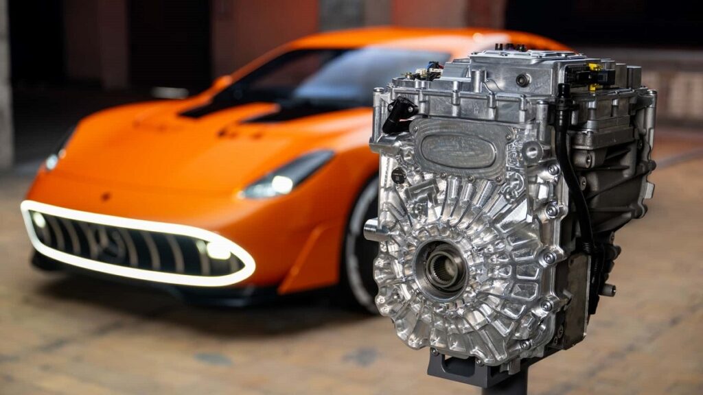 مرسدس AMG GT XX معارفه شد؛ ابرسدان برقی با ۱۳۴۰ اسببخار قدرت_آیندگان 5 موتور الکتریکی