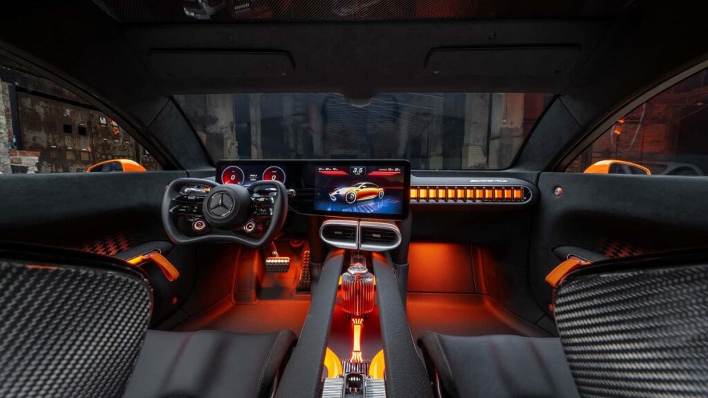 مرسدس AMG GT XX معارفه شد؛ ابرسدان برقی با ۱۳۴۰ اسببخار قدرت_آیندگان 6 مرسدس AMG GT XX