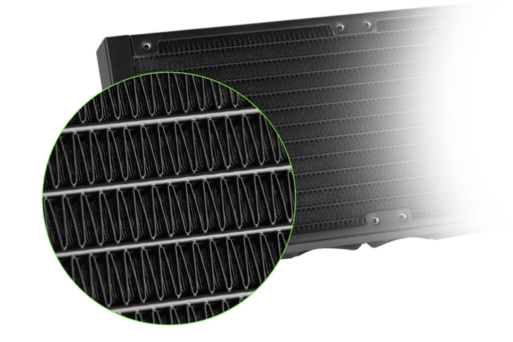 1756831944 124 معارفه خنک‌کننده آبی گرین مدل GLACIER 240 ARGB کارآمد و