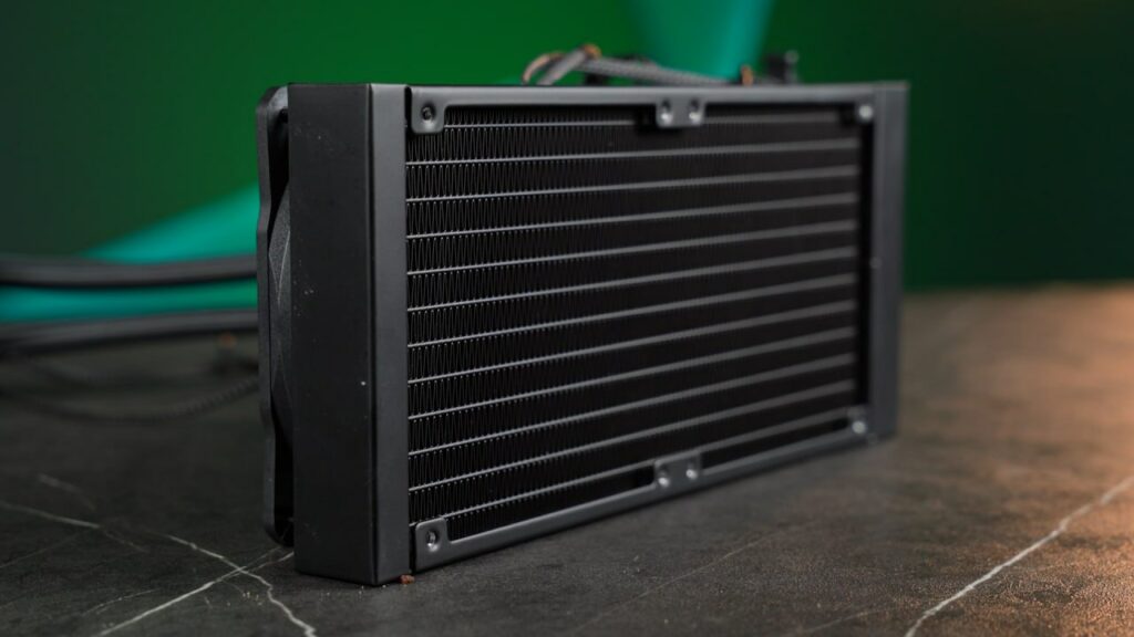 1756831944 760 معارفه خنک‌کننده آبی گرین مدل GLACIER 240 ARGB کارآمد و