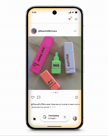 قابلیت ترجمه مدام برای Circle to Search در اندروید معارفه شد_آیندگان 3 بهروزرسانی مهم Circle to Search در گوگل