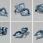 ربات‌های انسان‌نما دیزنی حالا نرم و خوش‌استایل روی زمین می‌افتند! + ویدیو