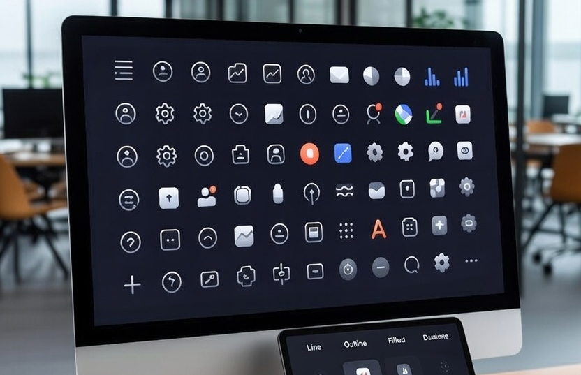 آشنایی با پک آیکون‌های حرفه‌ای ویوآی برای طراحی رابط کاربری