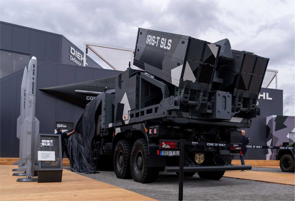 سیستم پدافند هوایی IRIS T SLS MK4 ساخت آلمان آیندگان