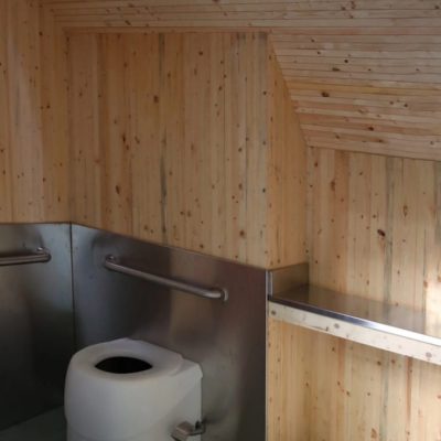 طراحی داخلی توالت بدون آب MycoToilet