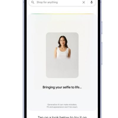 تست لباس فقط با یک سلفی؛ قابلیت پرو کردن مجازی گوگل آپدیت شد