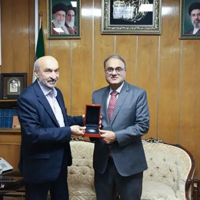 رئیس دانشگاه تهران و سفیر پاکستان در ملاقات تقویت دیپلماسی علمی