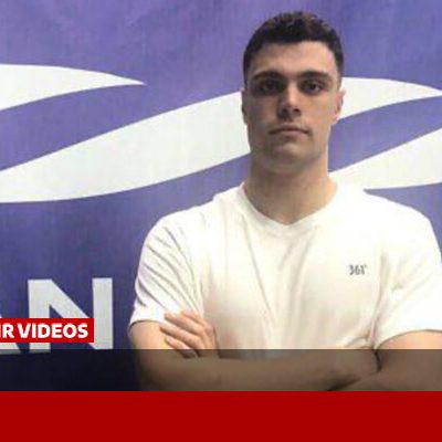 امیر مطاعی در فینال ۱۰۰ متر قورباغه بازی‌های آسیایی ناگویا