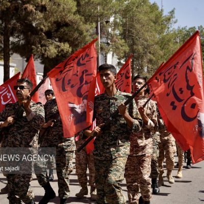کلانتری دانشگاه آزاد البرز در تجمع ۱۱۰ هزار جانفدایان حضور دارد