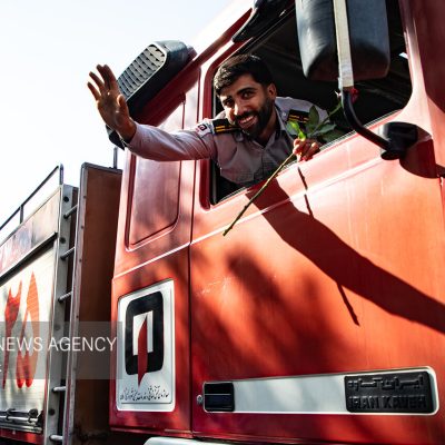 شهردار تهران آتشنشانان فرمانده میدان در حوادث اخیر بودند