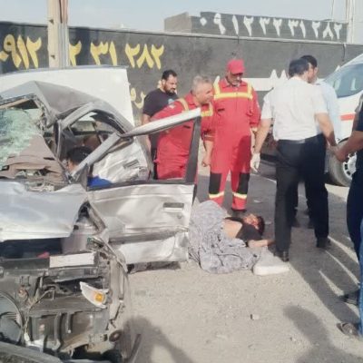 تفکیک تصادف افتتاحی پل توحید-ستارخان از خود پل توسط پلیس راه