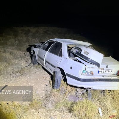 تصادف مرگبار محور دامغان – سمنان یک کشته و ۱۹ مصدوم