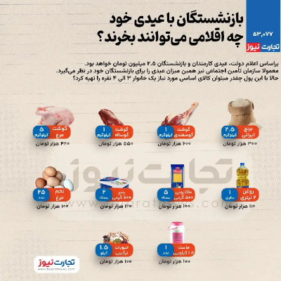 عیدی+بازنشستگان