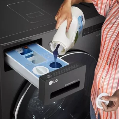 ال جی از یک ماشین لباسشویی با قابلیت‌های هوش مصنوعی رونمایی کرد
