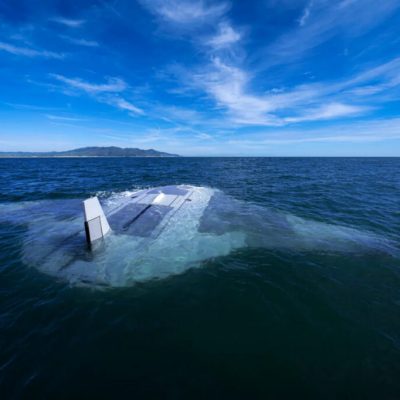 اولین آزمایش زیردریایی بدون خدمه Manta Ray دارپا
