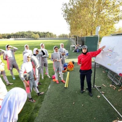 تدارکات عجیب تیم زنان برای بازی با تیم چهارم جهان!