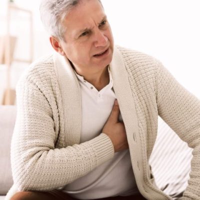 تپش قلب از علائم فیزیکی واکنش جنگ یا گریز