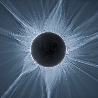 تصویر روز ناسا: جزئیات تاج خورشیدگرفتگی