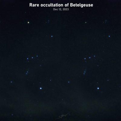 تصویر روز ناسا: ستاره بتلژوز در سایه