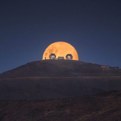 تصویر روز ناسا: ماه کامل از رصدخانه