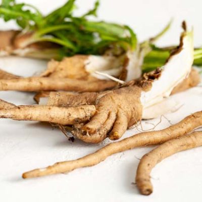 ریشه کاسنی بوداده برای تهیه قهوه کاسنی استفاده می‌شود.