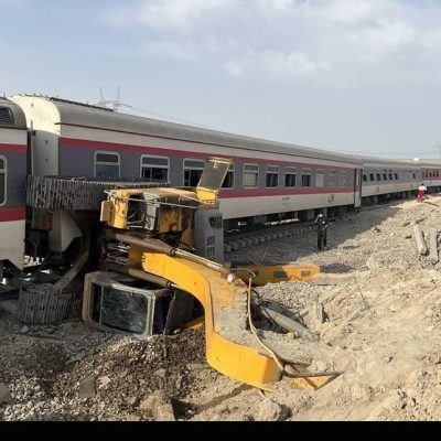 همه مصدومان خروج قطار از ریل در محور سیریز به بافق سرپایی درمان شدند