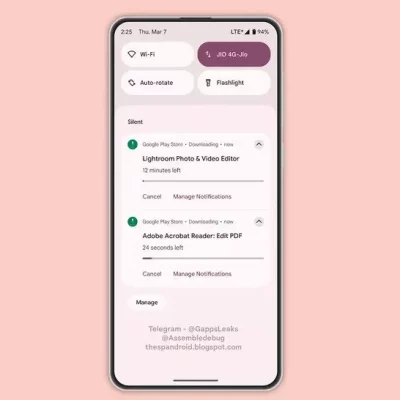 گوگل ظاهراً قابلیت دانلود همزمان چند اپلیکیشن را به پلی استور می‌آورد